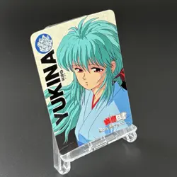 YUKINA #40 Yu Yu Hakusho Carddass Card BANDAI 1993 Japan Banpresto e217 - Image 6