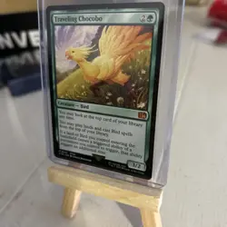 Magic the Gathering Traveling Chocobo Foil Card #210 Final Fantasy - Image 2