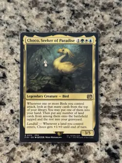 Choco Seeker of Paradise #215 NM/M Final Fantasy MTG Magic Rare Card Chocobo EDH - Image 1