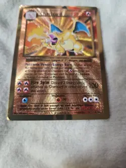 PokÃ©mon Celebrations Gold Metal Charizard Card 4/102 Ultra Premium - Image 10