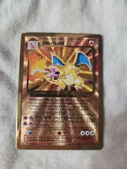 PokÃ©mon Celebrations Gold Metal Charizard Card 4/102 Ultra Premium - Image 5