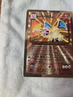 PokÃ©mon Celebrations Gold Metal Charizard Card 4/102 Ultra Premium - Image 9