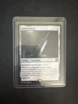 Buster Sword M 0255 Final Fantasy MTG Magic the Gathering - Image 2