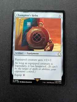 CHAMPION'S HELM #228 MTG Fallout - Image 1