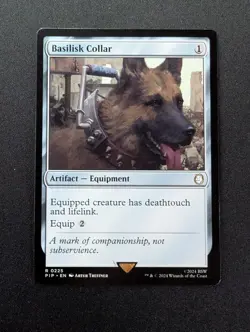 BASILISK COLLAR #225 MTG Fallout - Image 1