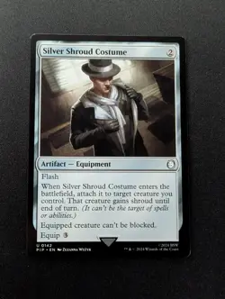 SILVER SHROUD COSTUME #142 MTG Fallout - Image 1