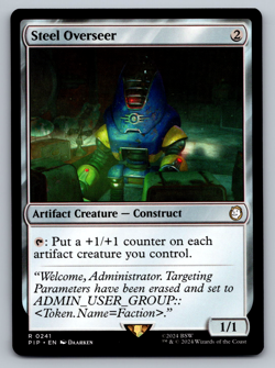 Steel Overseer R 0241 - MTG Universes Beyond: Fallout (PIP) - Image 3