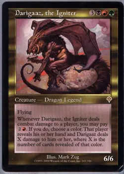 MTG MAGIC: DARIGAAZ,THE IGNITER PAPER IN ENGLISH (177) - Image 1