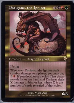MTG MAGIC: DARIGAAZ,THE IGNITER PAPER IN ENGLISH (177) - Image 2