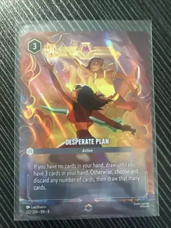 Desperate Plan (Enchanted) 222/204 Reign of Jafar Holo - Image 2