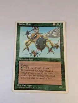 Killer Bees MTG Core Set 4th Edition Regular LP - Image 1