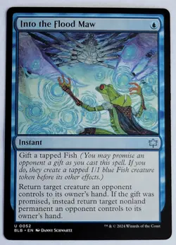 Into the Flood Maw - LP/NM -  Bloomburrow - BLB  052 - MTG - Magic the Gathering - Image 1