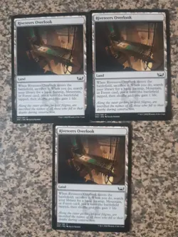 MTG 3 x Riveteers Overlook  - Streets of New Capenna - Image 1