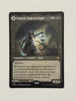 Tergrid, God of Fright (Showcase) Kaldheim Regular NM - Image 1