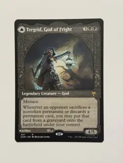 Tergrid, God of Fright (Showcase) Kaldheim Regular NM - Image 3