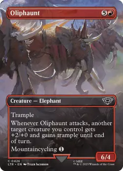 Foil - Oliphaunt (Borderless) - 426 / NM / English MTG - Image 2