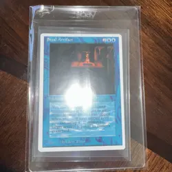 MTG Summer Edgar Magic Steal Artifact 1994 EDH Commander Vintage Rare Blue - Image 1