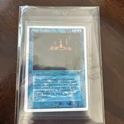 MTG Summer Edgar Magic Steal Artifact 1994 EDH Commander Vintage Rare Blue - Image 2