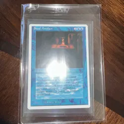 MTG Summer Edgar Magic Steal Artifact 1994 EDH Commander Vintage Rare Blue - Image 6