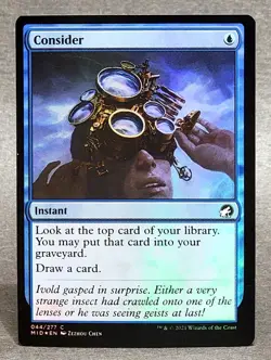 Magic MTG Consider Foil Common Midnight Hunt NM/M - Image 1