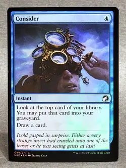 Magic MTG Consider Foil Common Midnight Hunt NM/M - Image 3