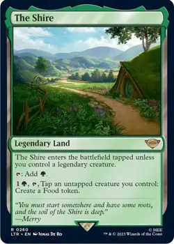 Foil - The Shire - 260 / NM / English MTG - Image 1