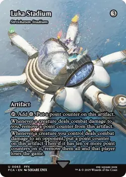 Foil - Luka Stadium - Strixhaven Stadium (Showcase) - 63 / NM / English MTG - Image 1