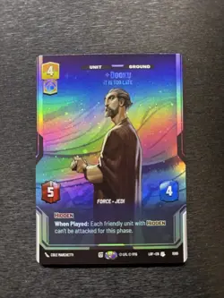 Dooku 1089 Prestige Foil Legends Of The Force LOF Star Wars Unlimited SWU - Image 1