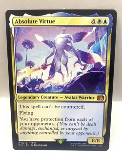 MTG Absolute Virtue Final Fantasy 212 FFXI FF11 NM - Image 1