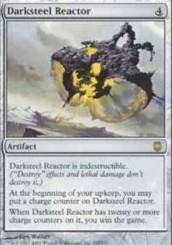 Moderatly Played, English - 1 x MTG Darksteel Reactor Darksteel - Image 1