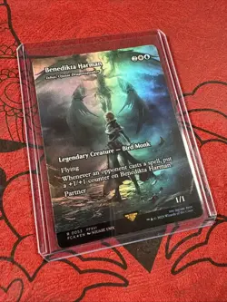 2025 Magic MTG Final Fantasy Benedikta Harman Showcase Foil #0053 - Image 2