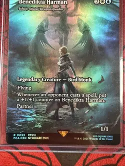 2025 Magic MTG Final Fantasy Benedikta Harman Showcase Foil #0053 - Image 4