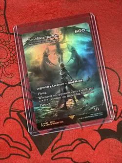 2025 Magic MTG Final Fantasy Benedikta Harman Showcase Foil #0053 - Image 7