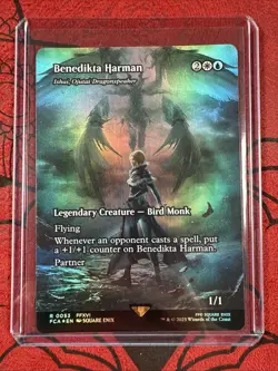 2025 Magic MTG Final Fantasy Benedikta Harman Showcase Foil #0053 - Image 8