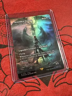 2025 Magic MTG Final Fantasy Benedikta Harman Showcase Foil #0053 - Image 9