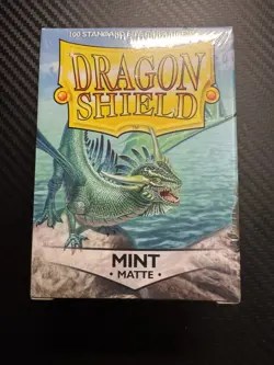 Dragon Shield Matte Sleeves- Mint  (100ct) - Image 1