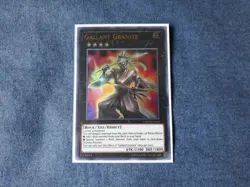 Yugioh | Gallant Granite | CHIM | Unlimited Edition | Ultra Rare | Near Mint - Image 1