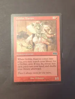 MTG Goblin Matron Urza's Saga 191/335 Regular Common LP - Image 3