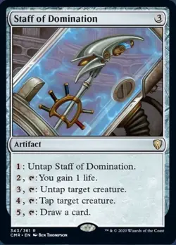 Staff of Domination ~ Commander Legends 1 [ NearMint ] [ Magic MTG ] - Image 1