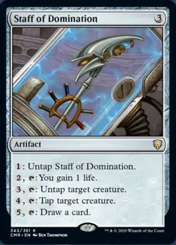 Staff of Domination ~ Commander Legends 1 [ NearMint ] [ Magic MTG ] - Image 2