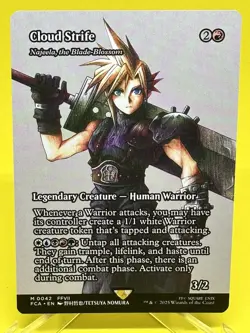 Final Fantasy Through the Ages: Najeela, the Blade-Blossom (0042 - Cloud Strife) - Image 1