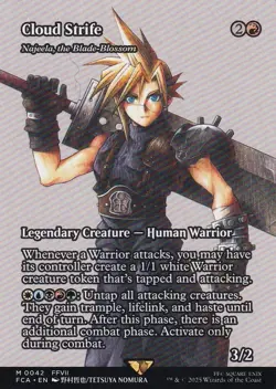 Final Fantasy Through the Ages: Najeela, the Blade-Blossom (0042 - Cloud Strife) - Image 13