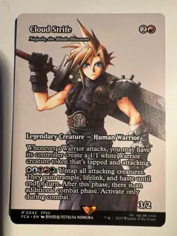 Final Fantasy Through the Ages: Najeela, the Blade-Blossom (0042 - Cloud Strife) - Image 3