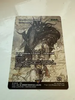 The Cloudsea Djinn - Nyxbloom Ancient (Showcase) Final Fantasy MTG - Mythic 0016 - Image 2