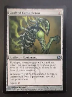 Grafted Exoskeleton Scars of Mirrodin Regular - Image 2