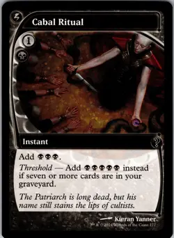 Cabal Ritual (Future Sight) Mystery Booster 2  NM Magic: The Gathering  Normal - Image 1