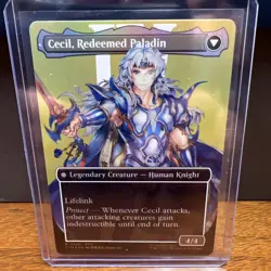 Magic The Gathering Final Fantasy Cecil, Dark Knight / Paladin Foil 0380 - Image 2