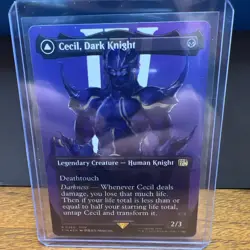 Magic The Gathering Final Fantasy Cecil, Dark Knight / Paladin Foil 0380 - Image 3