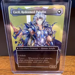 Magic The Gathering Final Fantasy Cecil, Dark Knight / Paladin Foil 0380 - Image 4