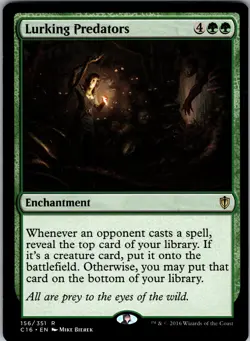 Lurking Predators Commander 2016 Rare LP Magic: The Gathering 156 Normal - Image 3